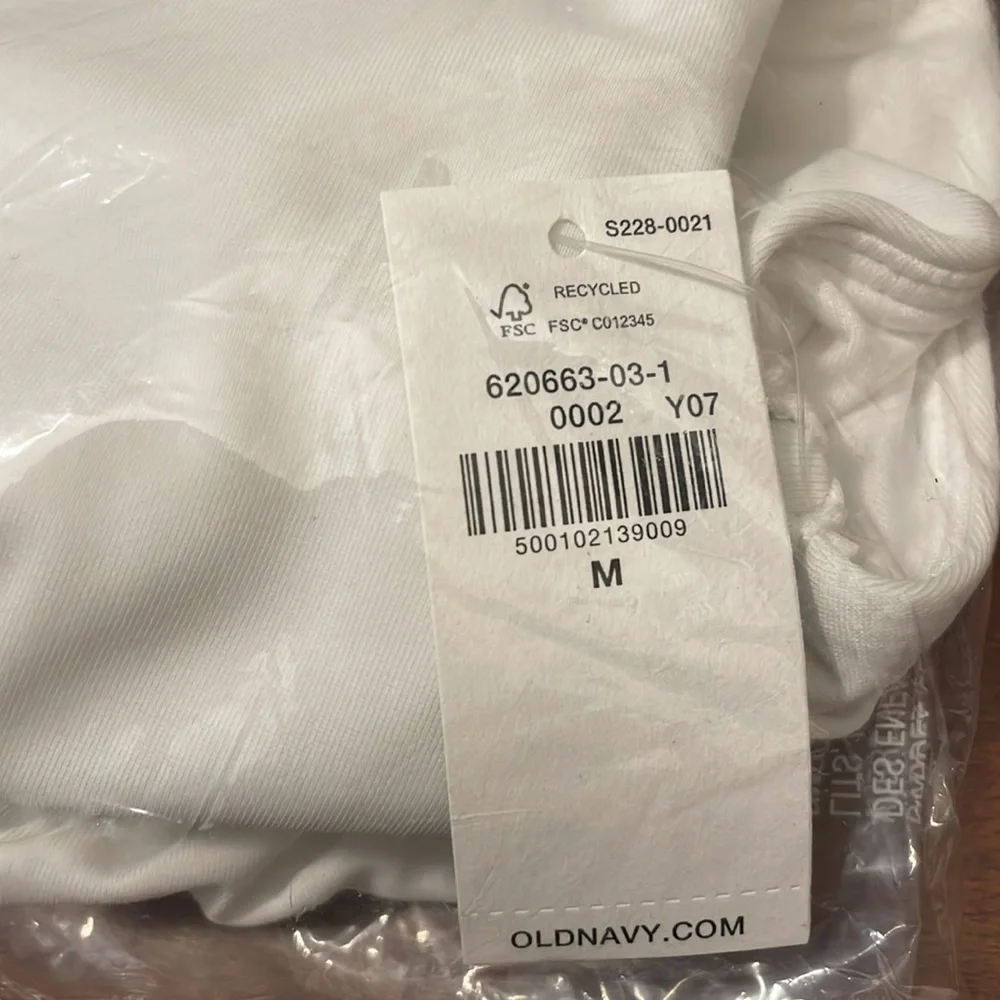 🆕 Old Navy Women’s High-Waisted Tie-Cinched Bikini Swim Bottoms White M 8-10 - Picture 11 of 13